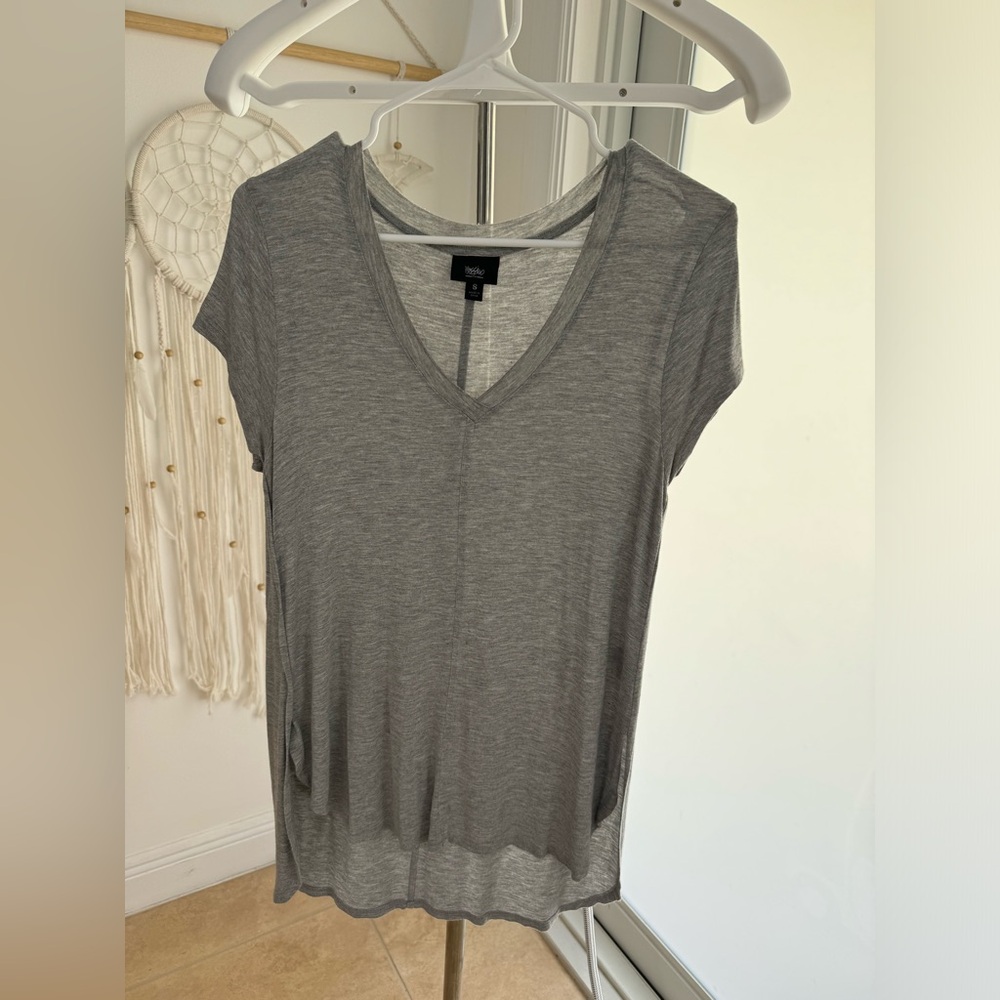 Grey over sized shirt